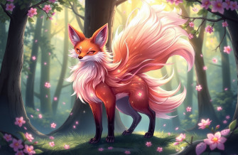 Nine Tailed Fox Wallpaper