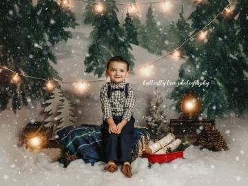Vale Decorated Holiday Setup Newborn Art Childrens Photography