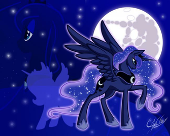 Princess Luna Wallpaper By Ponychaos13