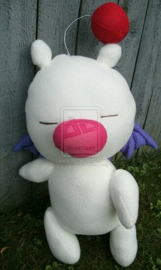 Kh Moogle Plush Ver By Daggerhime