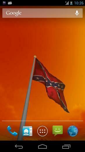 Brand New Real 3d Rebel Flag Live Wallpaper Which You Can In