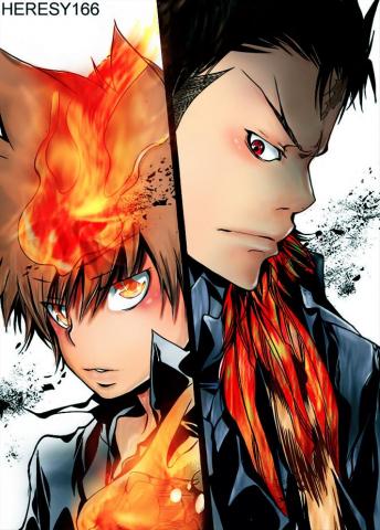 Tsuna And Xanxus Khr Reborn Katekyo Hitman