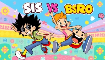 Sis Vs Bro Wallpaper