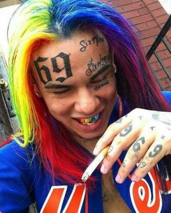 Trap Central 6ix9ine Tekashi Face Tattoos Memes