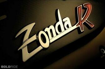 Pagani Zonda R Supercar Supercars Logo Texts Wallpaper