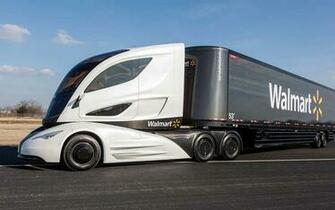 The Tesla Semi Truck Wallpaper For