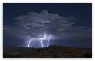 Lightning HD Desktop Wallpaper Widescreen High Definition