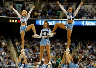 North Carolina Tar Heels Basketball Cheerleaders