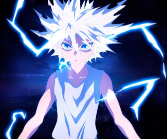 Baixe Pap Is De Parede Do Anegrito Killua Zoldyck Wallpaper