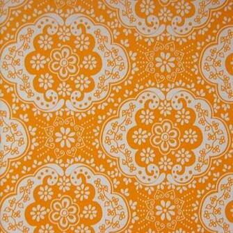 Dentelle Yellow Wallpaper