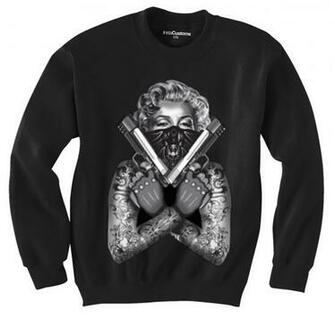 Marilyn Monroe Gangster Background Displaying Image For