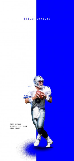 Dallas Cowboys On Celebrate The Nfldraft With Some Of