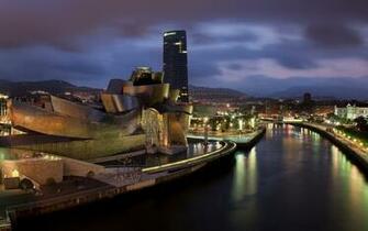Guggenheim Museum Bilbao Landscape Spain HD