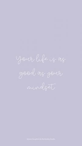 Aesthetic Inspirational Quote Pastel Wallpaper For iPhone Your