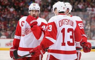 Wallpaper Hockey Pavel Datsyuk The Detroit Red Wings Image For