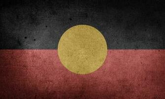 Australian Aboriginal Flag HD Wallpaper Background