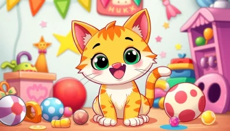 Cartoon Cat Wallpaper