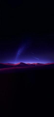 Wallpaper iPhone HD Desert Night