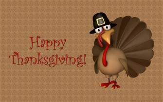 Turkey Happy Thanksgiving Wallpaper