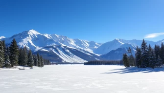 Winter Mountain Wallpaper