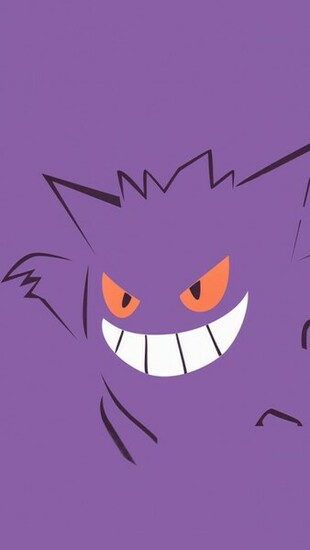 Purple Pokemon iPhone Wallpaper