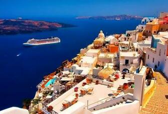 Santorini Wallpaper
