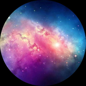 HD Stars Galaxy Bright Space Circle Background Toedit