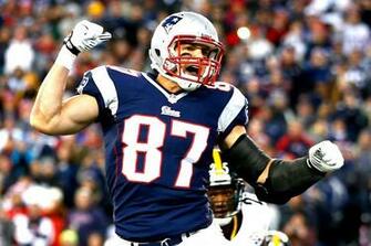 Rob Gronkowski Patriots Wallpaper Top