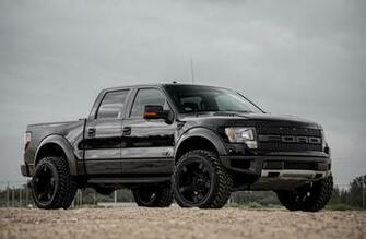 Ford F Raptor Svt Black Custom HD Wallpaper