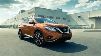 Orange Nissan Murano Wallpaper
