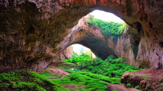 Canyon Cave HD Wallpaper