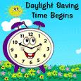 Daylight Saving Time Begins Cards