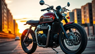 Triumph Cafe Racer Wallpaper