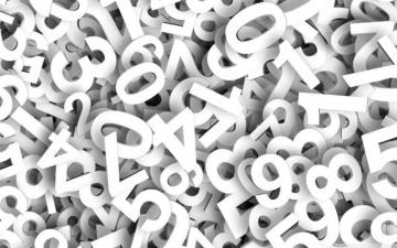Number Wallpaper Top Background