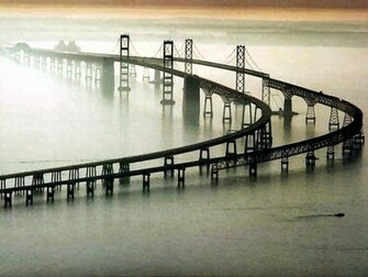 Chesapeake Bay Bridge Bridges Wallpaper