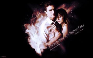 Christian And Anastasia Grey Steele Photo