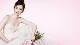 Lily Collins Wallpaper HD
