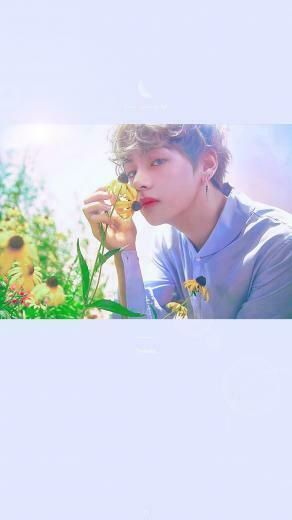 Tae Hyung iPhone Wallpaper Top