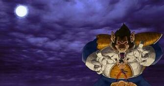 Goku Vs Great Ape Vegeta Wallpaper