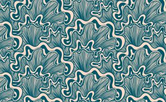 Beatnik In Pattern Wallpaper Island