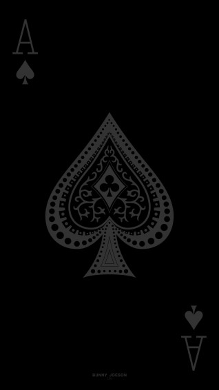 Black Ace Spade Wallpaper Mobcup