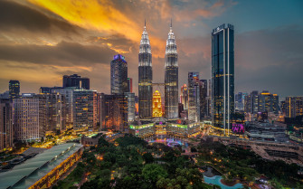 Petronas Twin Towers Kuala Lumpur Malaysia 4k Ultra HD Wallpaper