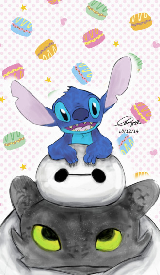 Lilo And Stitch iPhone Wallpaper