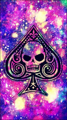 Punk Skull Galaxy Wallpaper Androidwallpaper iPhonewallpaper