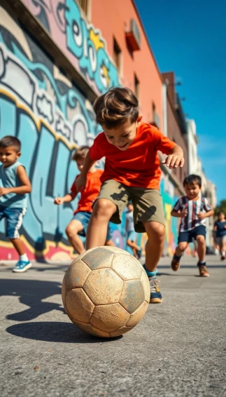 Street Football Wallpaper