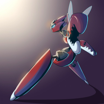 Mega Scizor By Stickfigurequeen