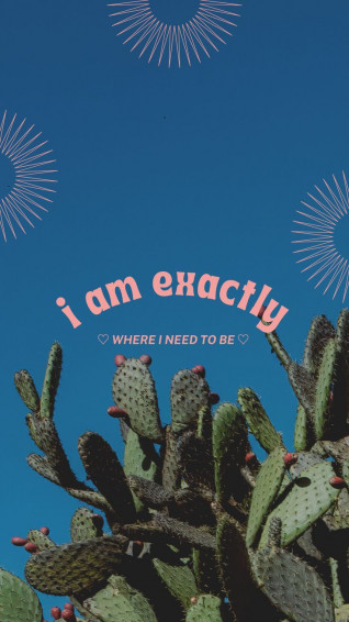 Cactus Retro Wallpaper