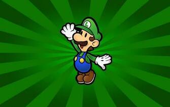 Paper Luigi Wallpaper