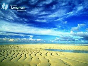 Microsoft Windows Nature Longhorn Wallpaper