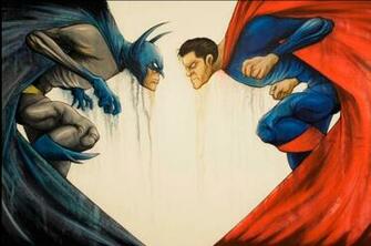 Batman Vs Superman Artwork Description